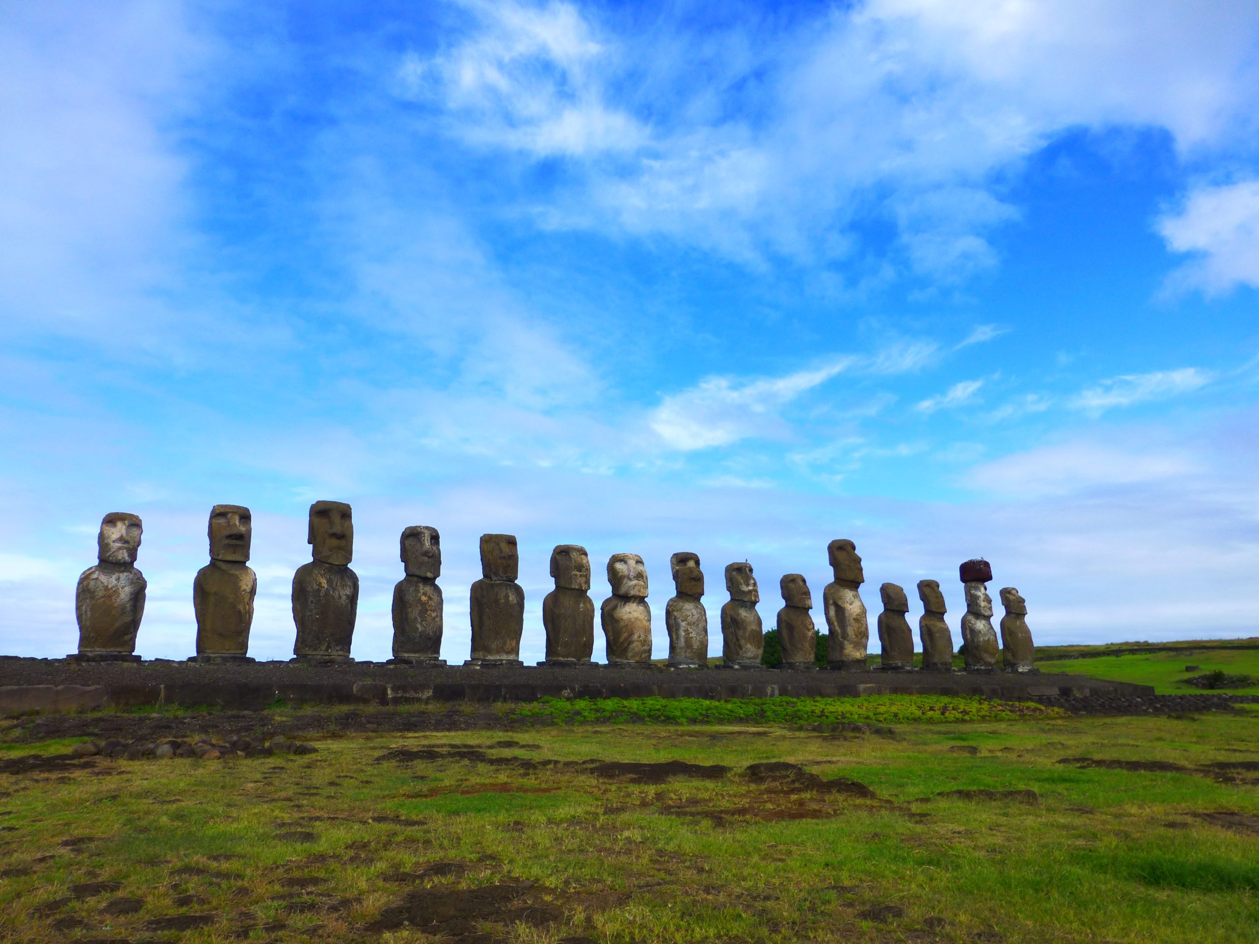 Easter Isle Zen Easter Island Stone Statue Head. Underground 